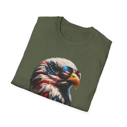 US Bald Eagle ‘MERICA 4th of July T-shirt
