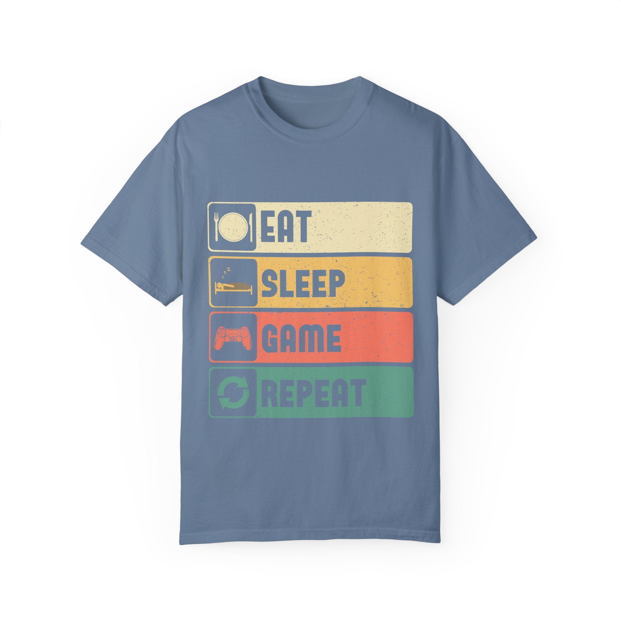 Eat Sleep Game Repeat Gamer T-Shirt