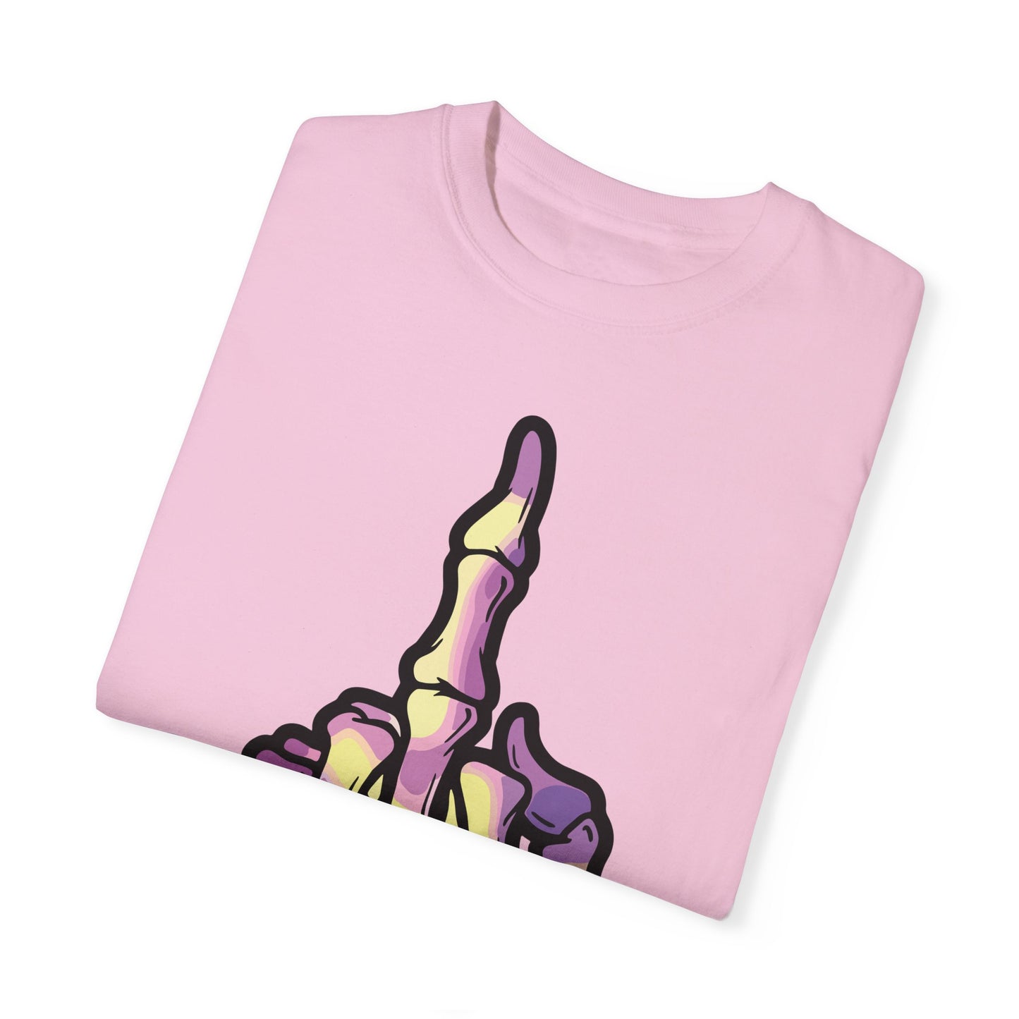Skeleton Hand F You Streetwear T-shirt