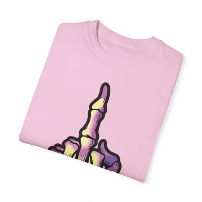 Skeleton Hand F You Streetwear T-shirt