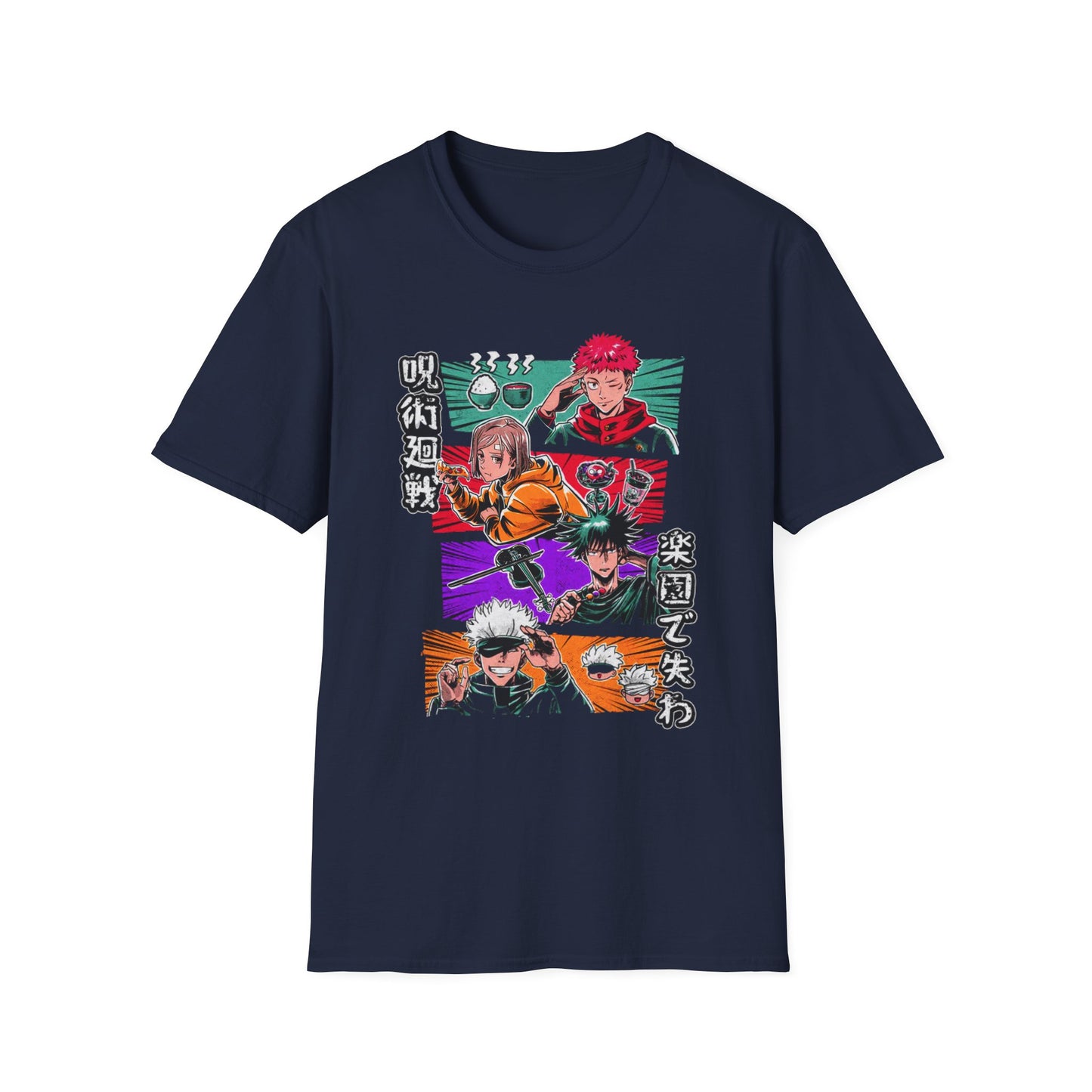 Japan Pop Culture Stars Anime Heroes T-Shirt