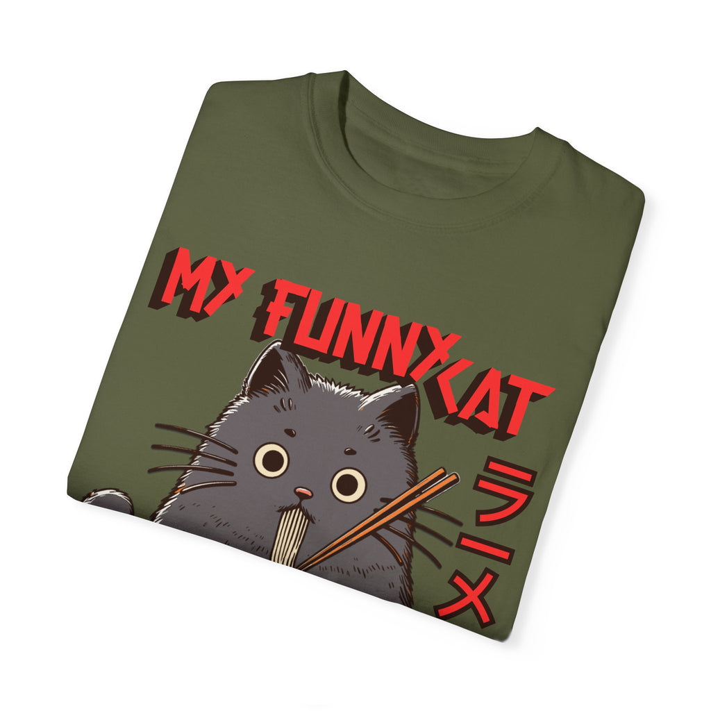 My Funny Cat Ramen Anime Lover T-shirt