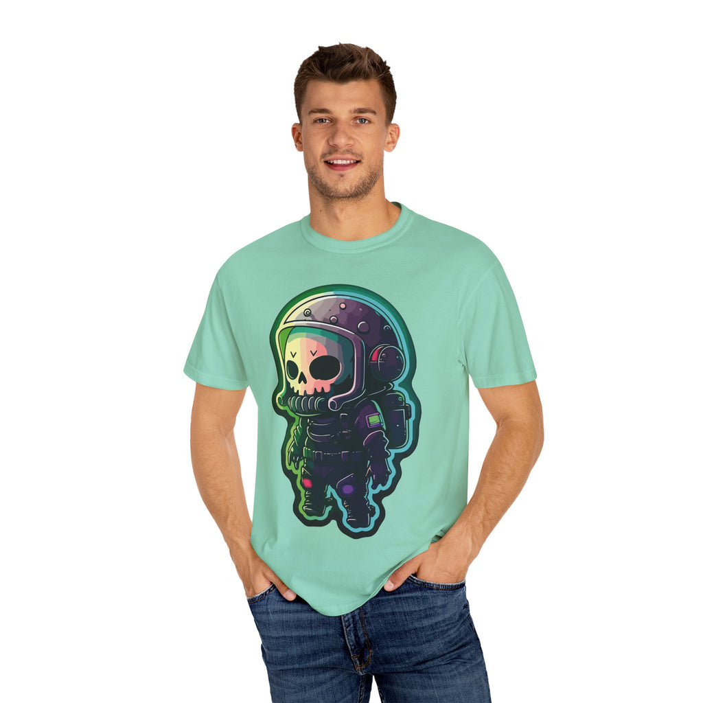 Funny Grim Reaper Astronaut Streetwear T-shirt