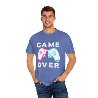 Gamer Over – Pixelated Controller T-shirt