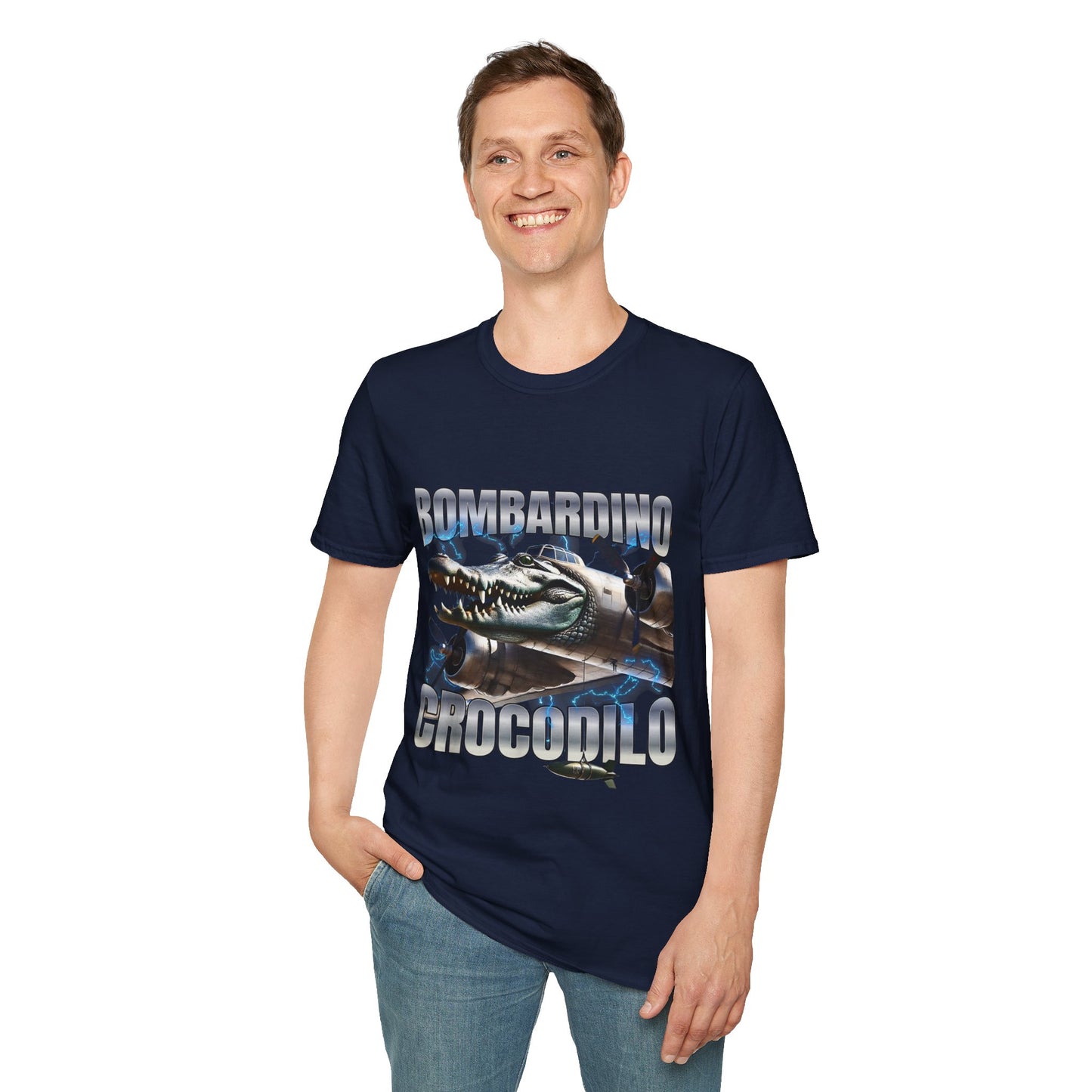 Funny Meme Bombardino Crocodilo T-shirt