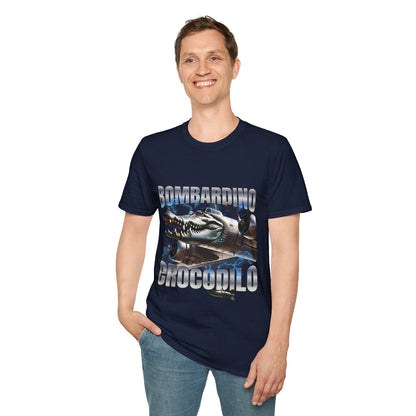 Funny Meme Bombardino Crocodilo T-shirt