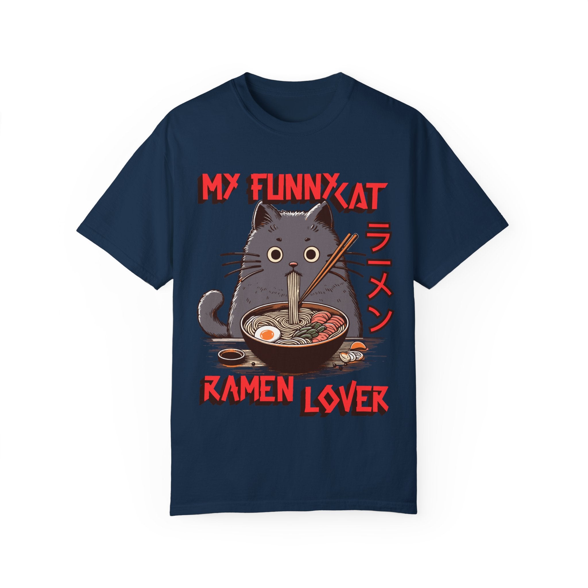 My Funny Cat Ramen Anime Lover T-shirt