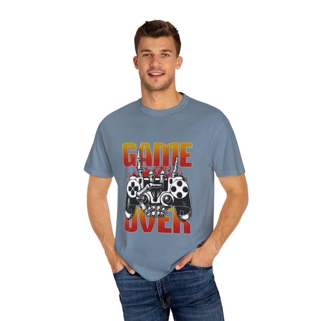 Skeleton Gamer Game Over T-shirt