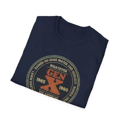 Raised on Hose Water and Neglect Retro 80s Gen X T-shirt