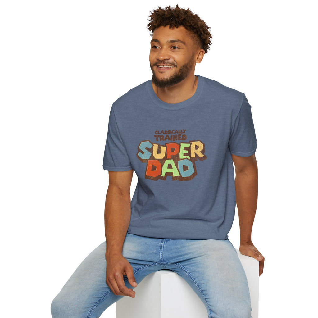 Classically Trained Super Dad Father's Day T-Shirt
