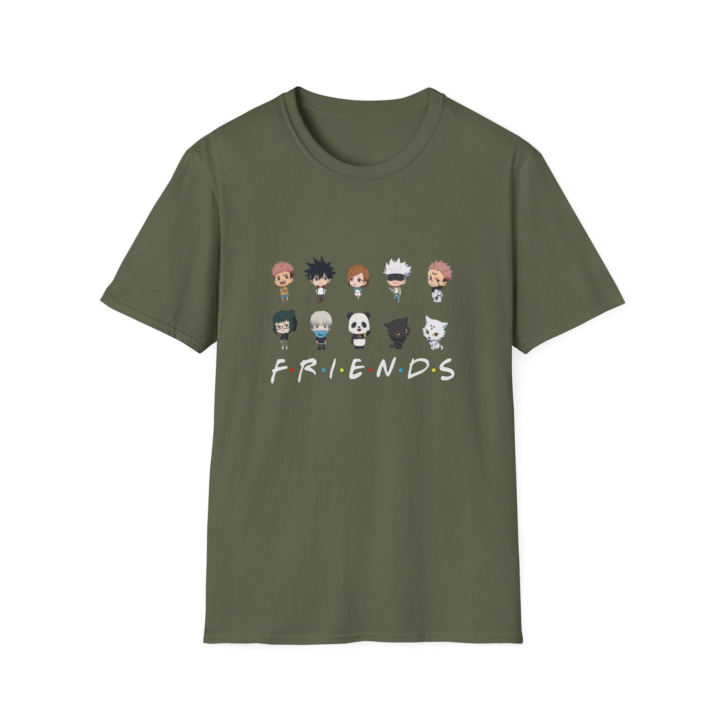 Japanese Anime Culture Super Heroes Friends JJK 0 T-Shirt