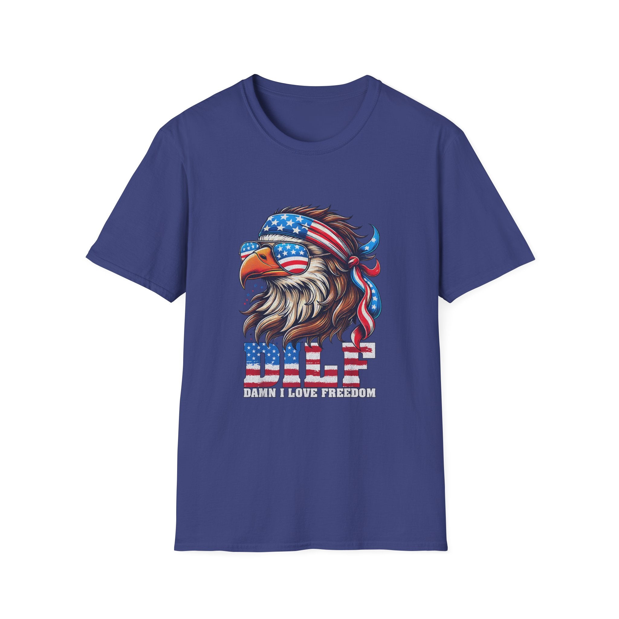 America Bald Eagle MILF – Man I Love Freedom USA 4th of July T-shirt