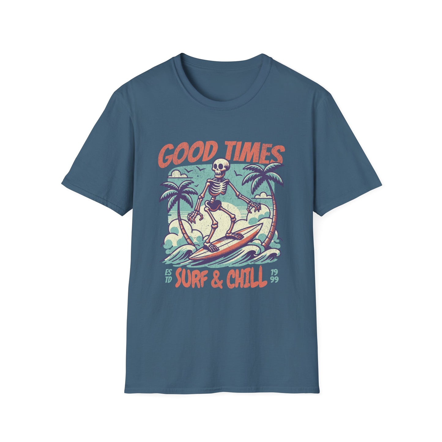 Vintage Good Time Surf & Chill T-Shirt
