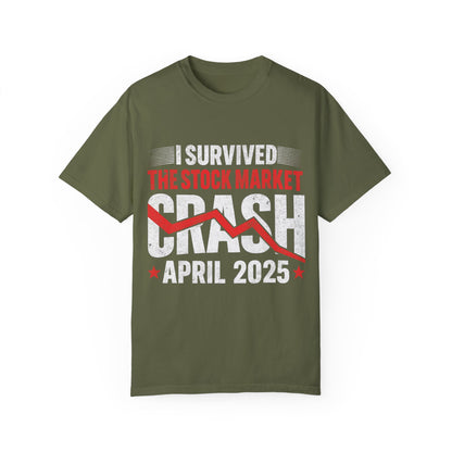 I Survived the Stock Market Crash April 2025 T-shirt