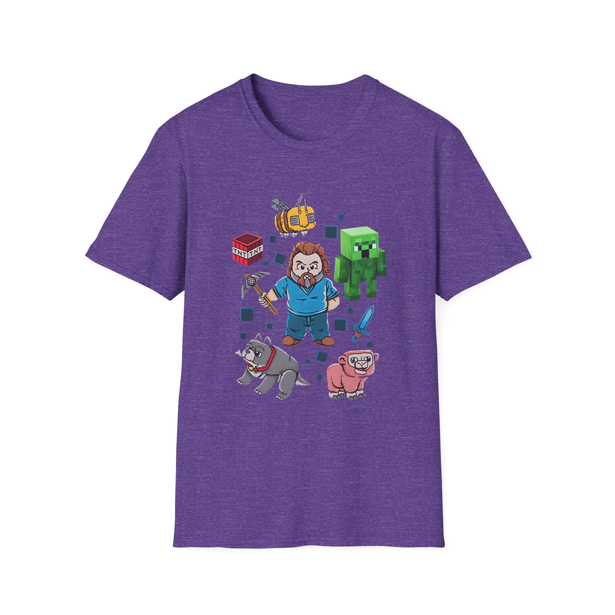 Pop Culture Mining & Crafting Funny Gaming T-Shirt