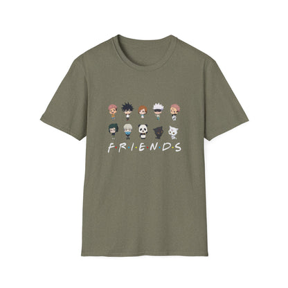 Japanese Anime Culture Super Heroes Friends JJK 0 T-Shirt