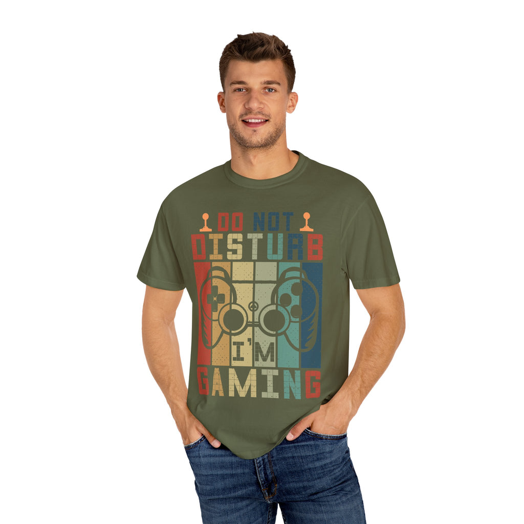 Do Not Disturb, I Am Gaming Retro Gamer T-shirt