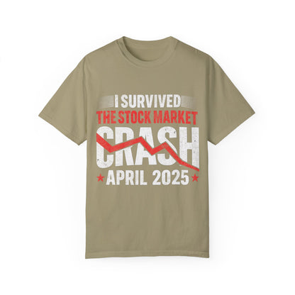 I Survived the Stock Market Crash April 2025 T-shirt