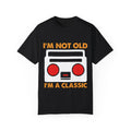 I'm Not Old, I'm a Classic – Retro Music Boombox T-shirt