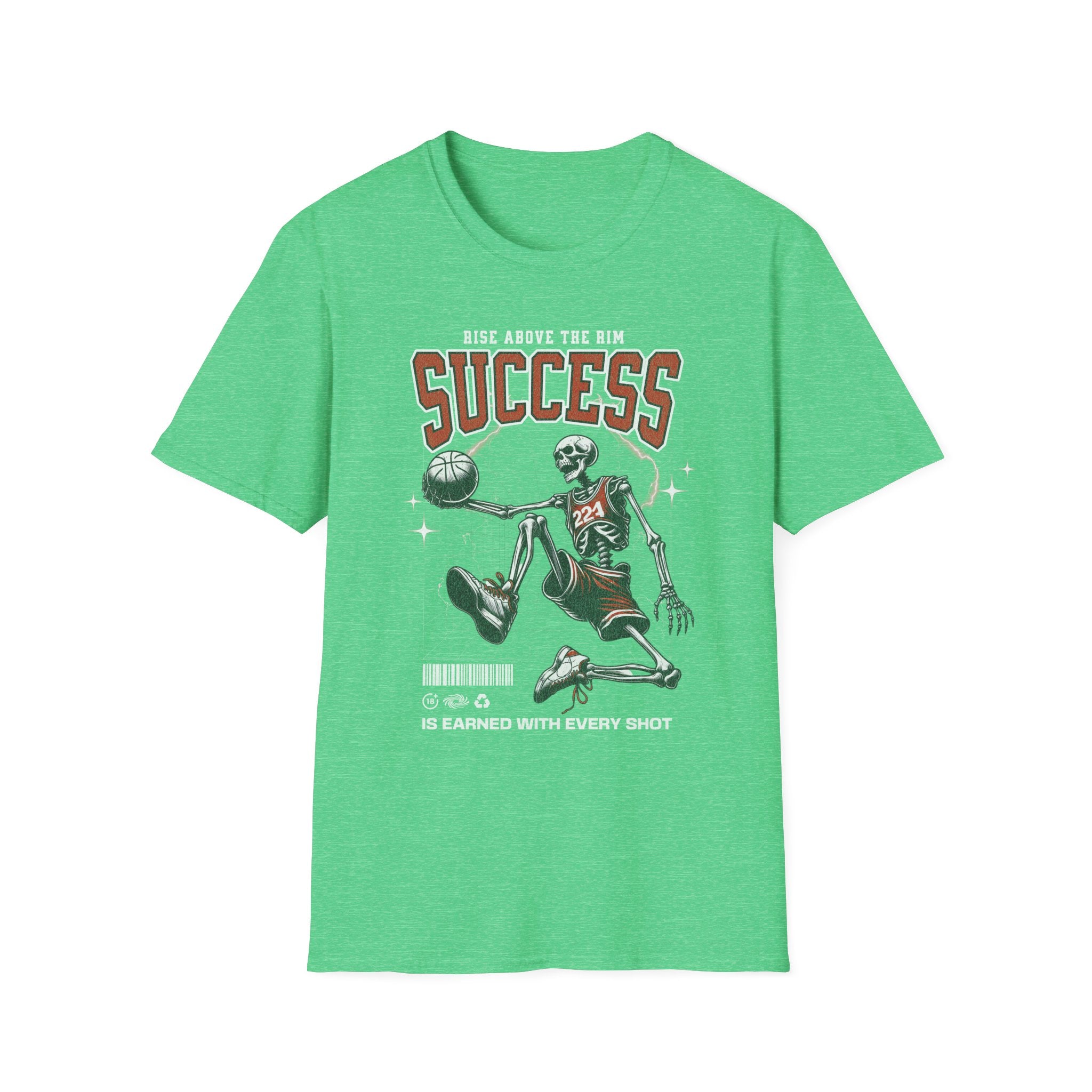 Rise Above the Rim Basketball T-Shirt