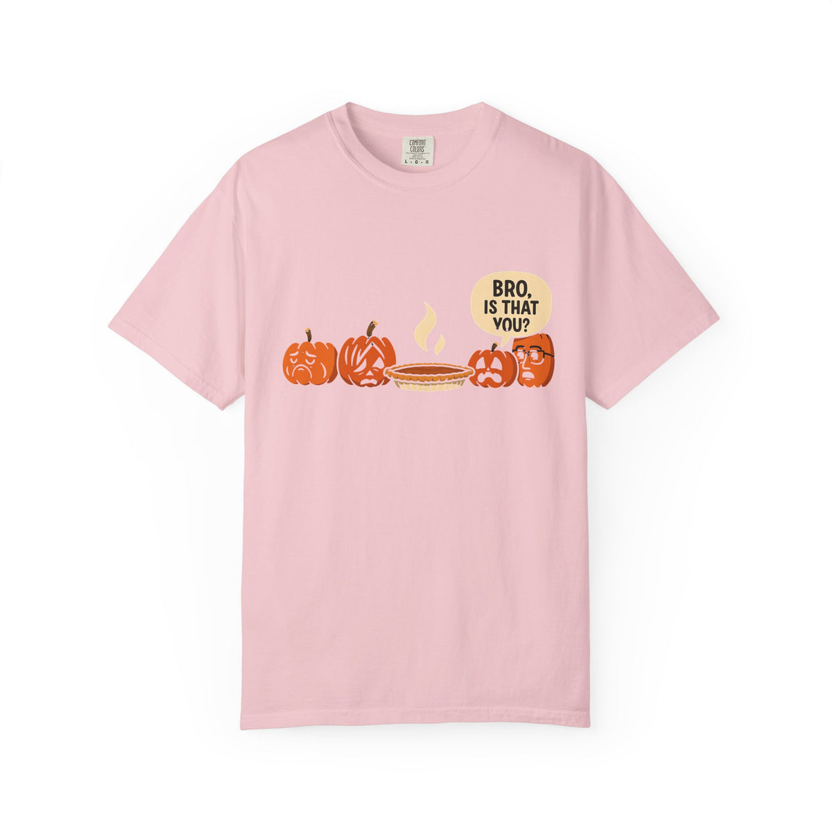 Funny pumpkin pie shirt, retro fall humor tee, sarcastic autumn gift, cute thanksgiving graphic top | Comfort Colors® T-Shirt