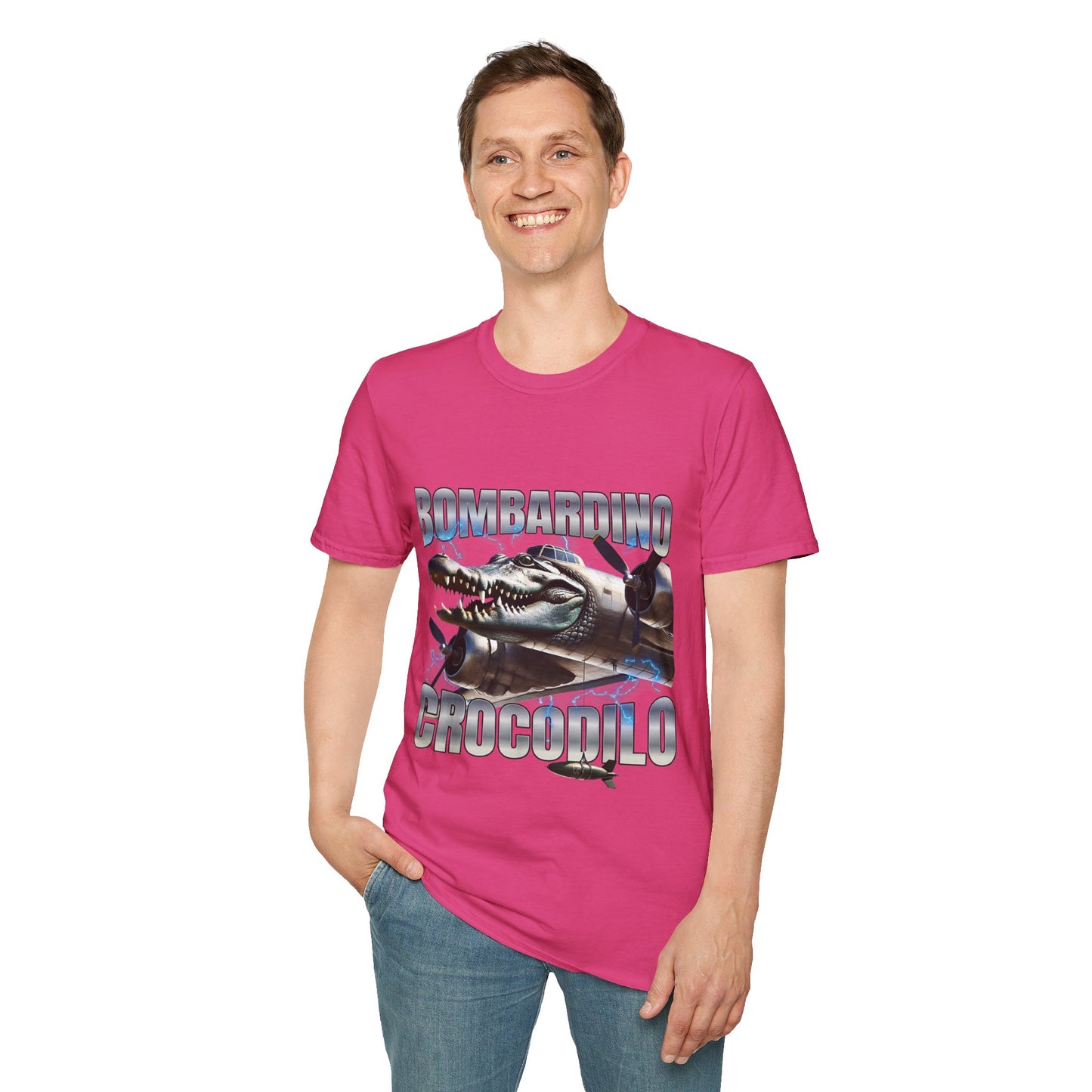 Funny Meme Bombardino Crocodilo T-shirt