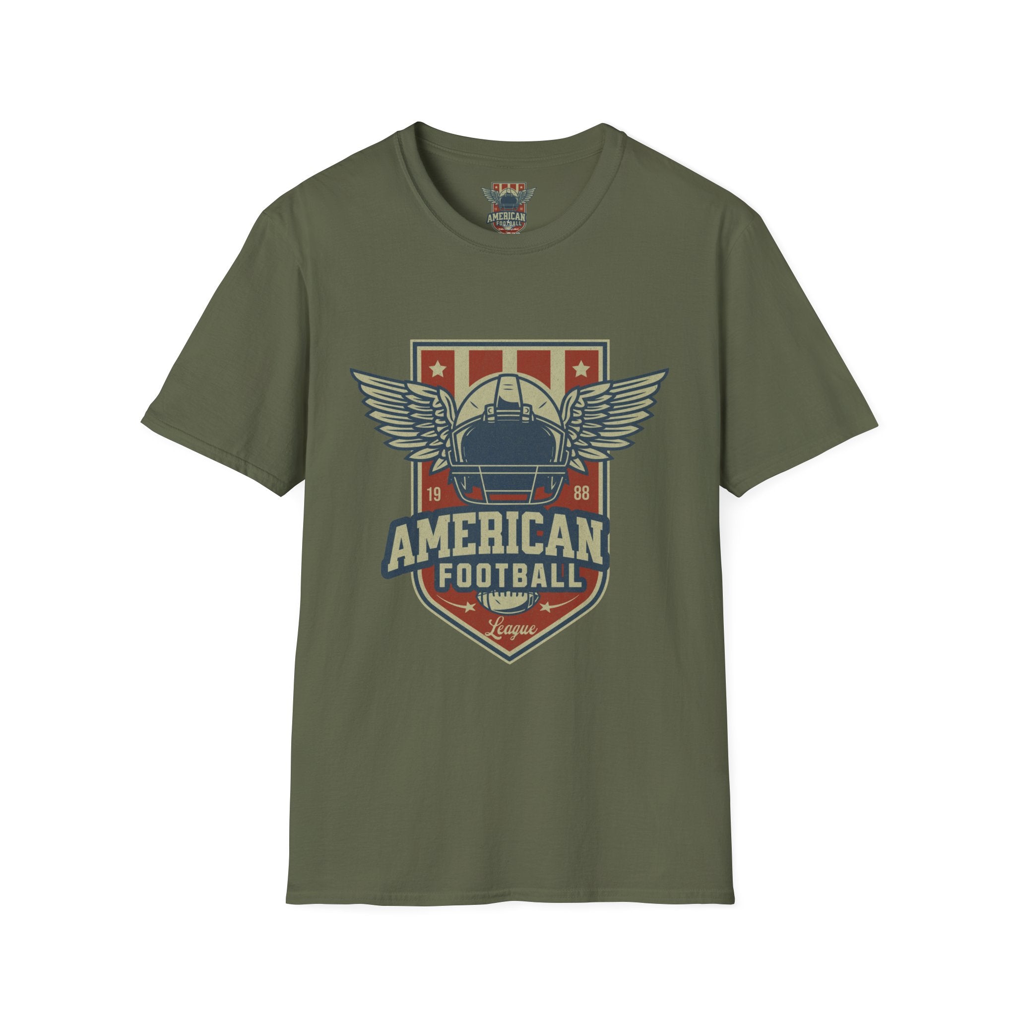 Vintage Football Logo   American Football League   Sports Helmet