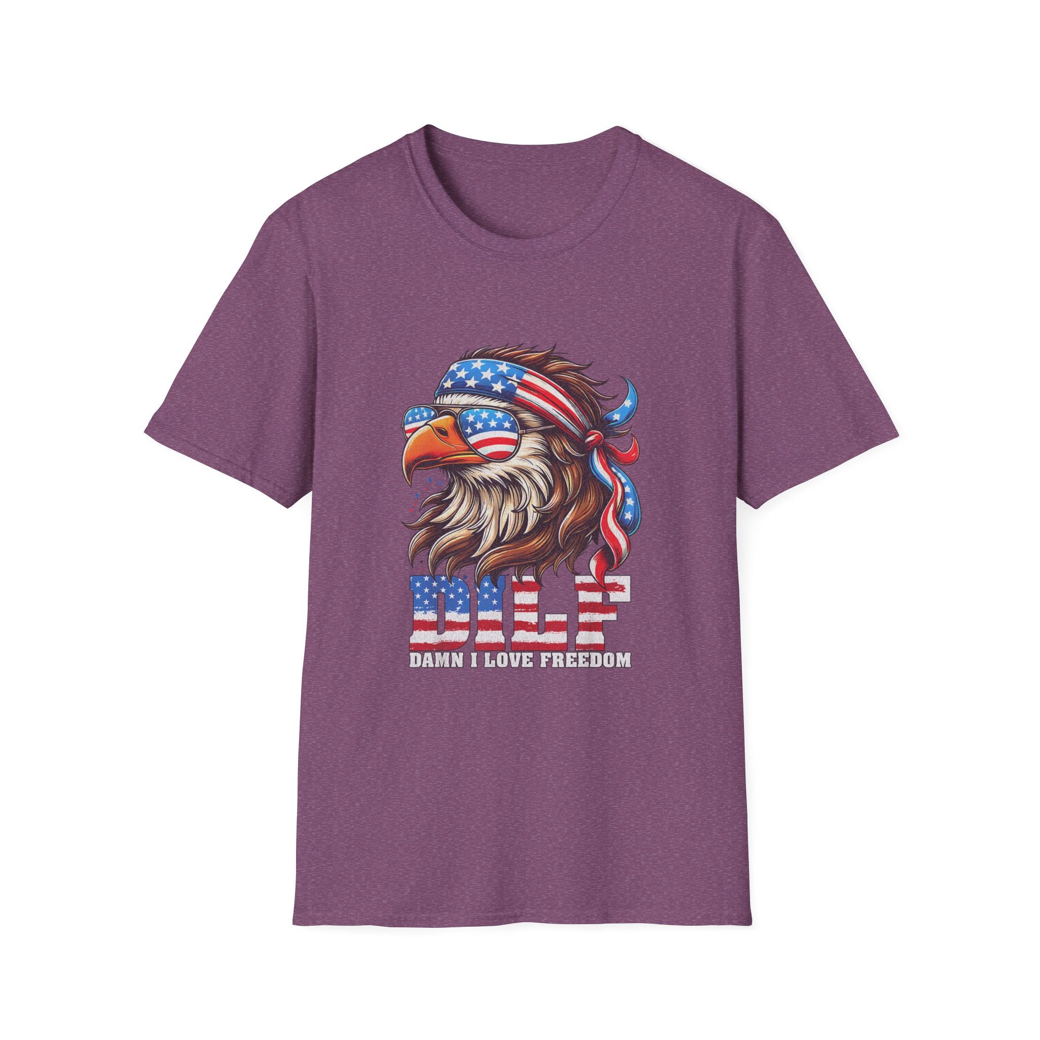 America Bald Eagle MILF – Man I Love Freedom USA 4th of July T-shirt