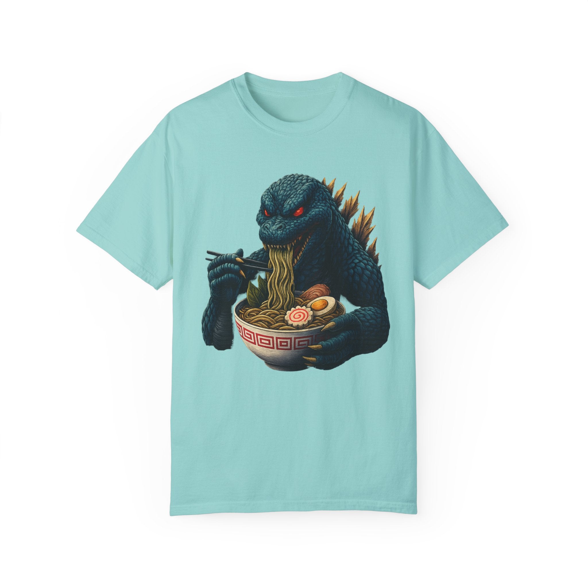 Kaiju Godzilla Eating Ramen T-shirt
