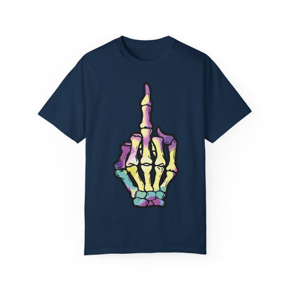 Skeleton Hand F You Streetwear T-shirt