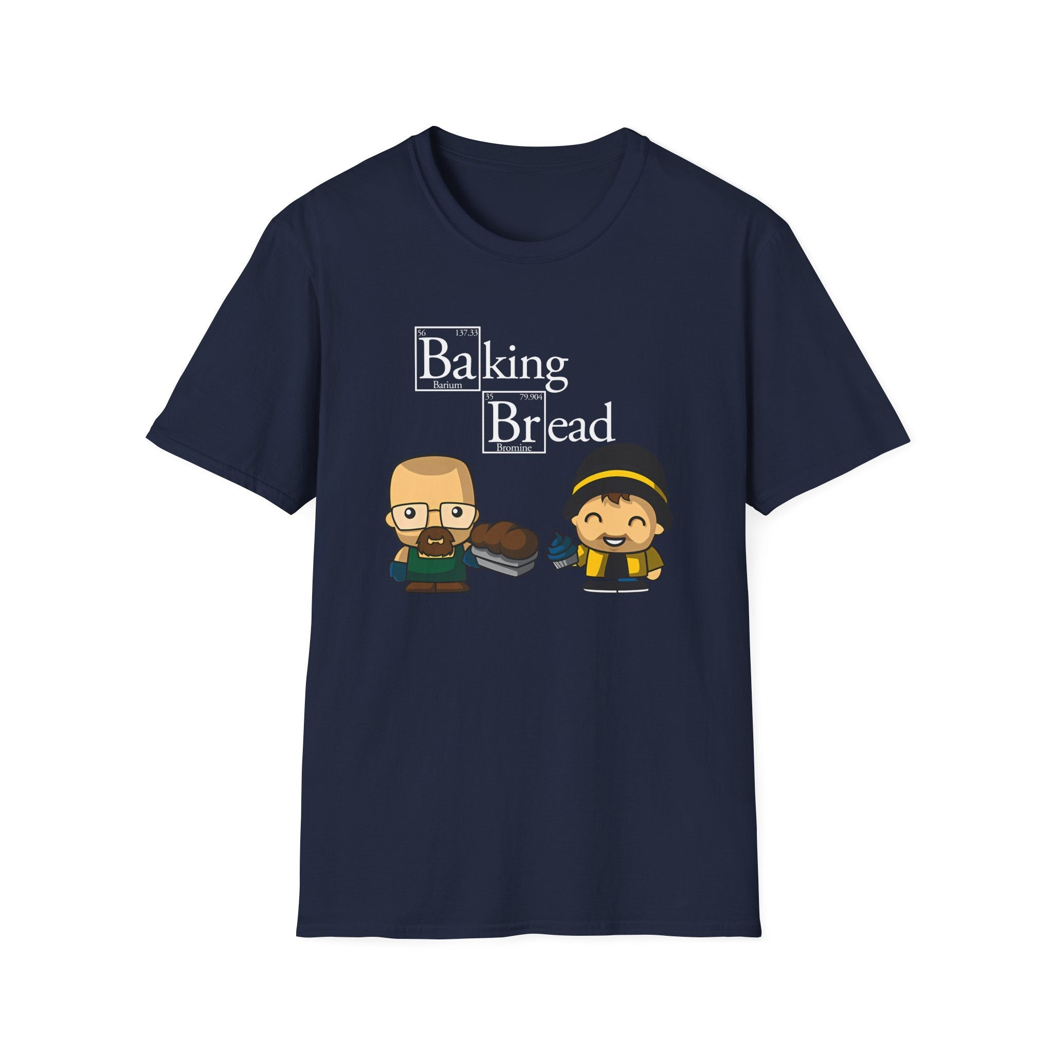 Funny Pop Culture Hilarious Chemistry Student Baking Bread T-Shirt