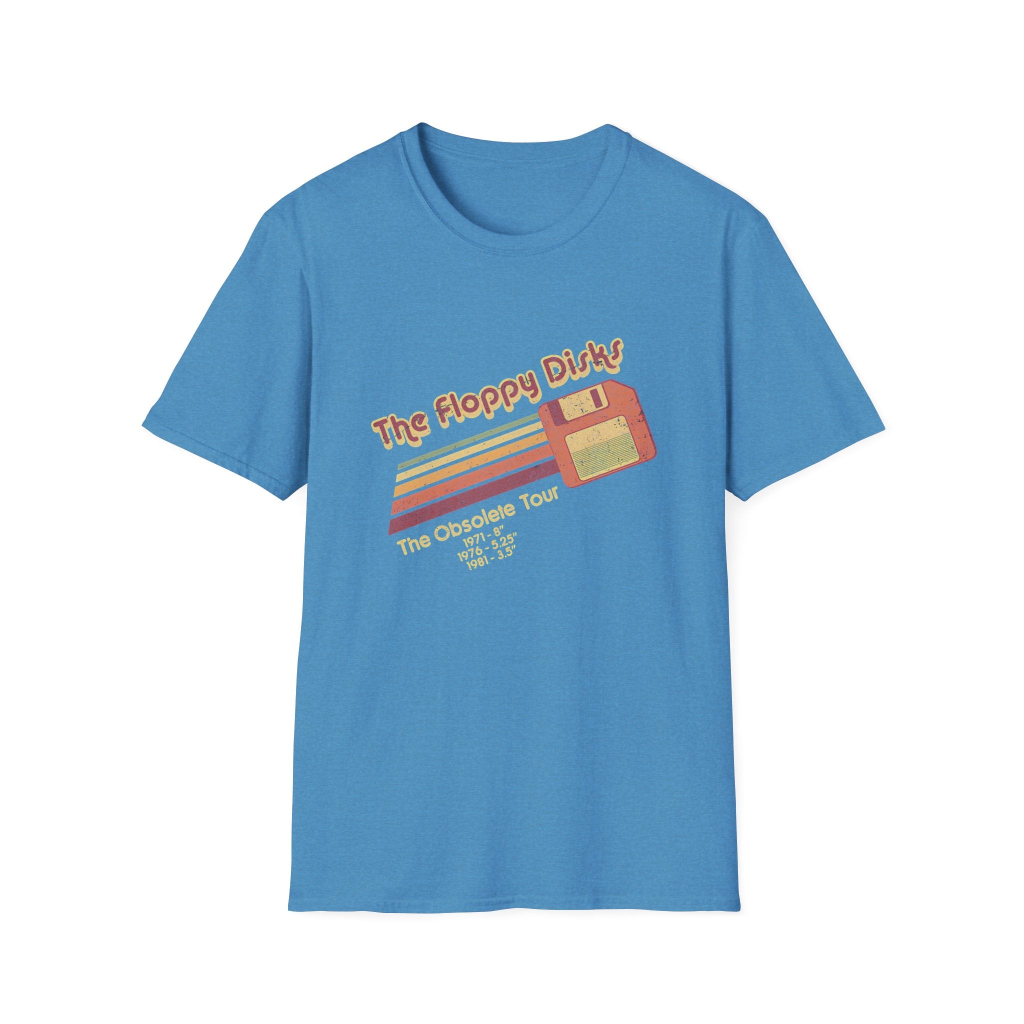 The Vintage Floppy Disk Retro Computer Throwback T-shirt