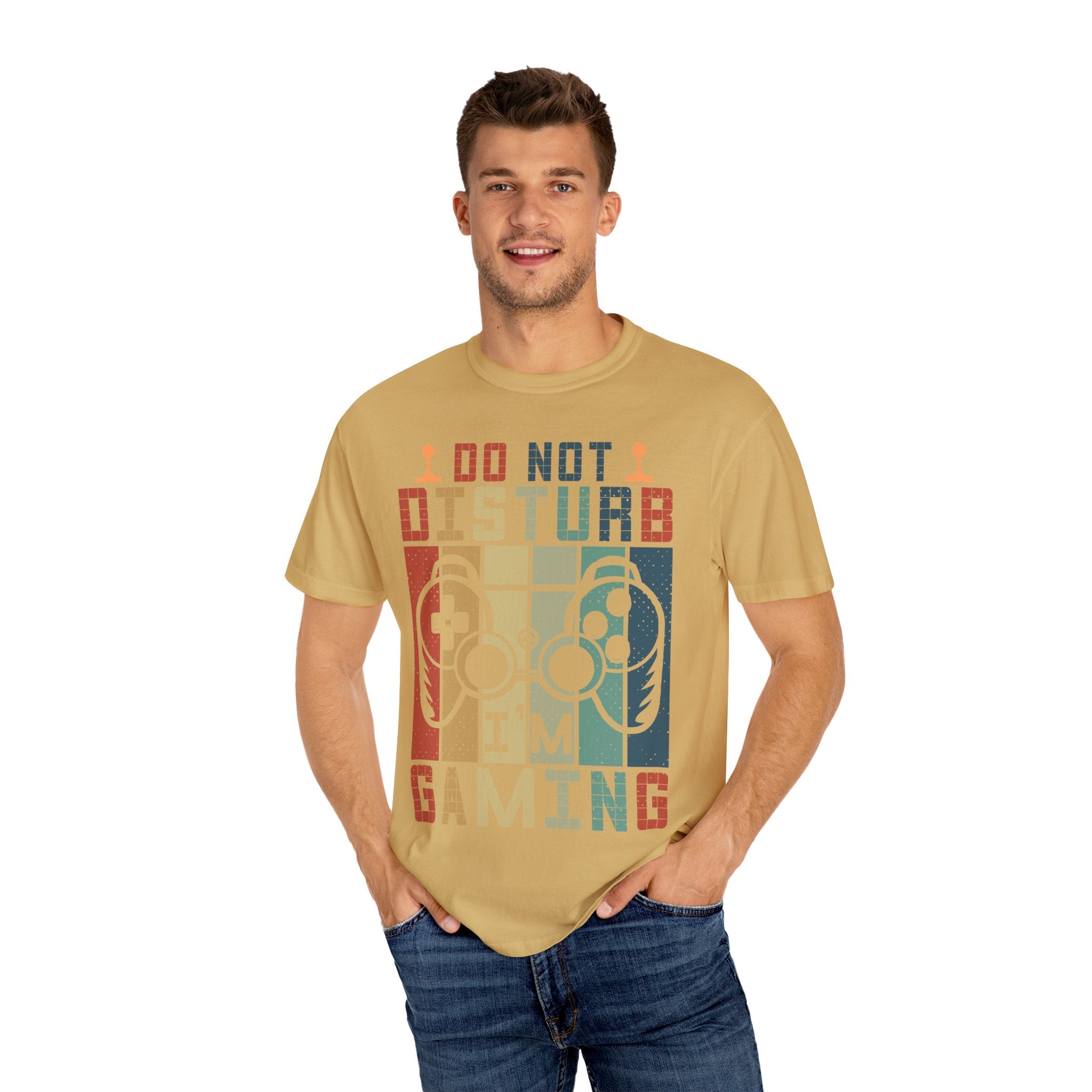 Do Not Disturb, I Am Gaming Retro Gamer T-shirt