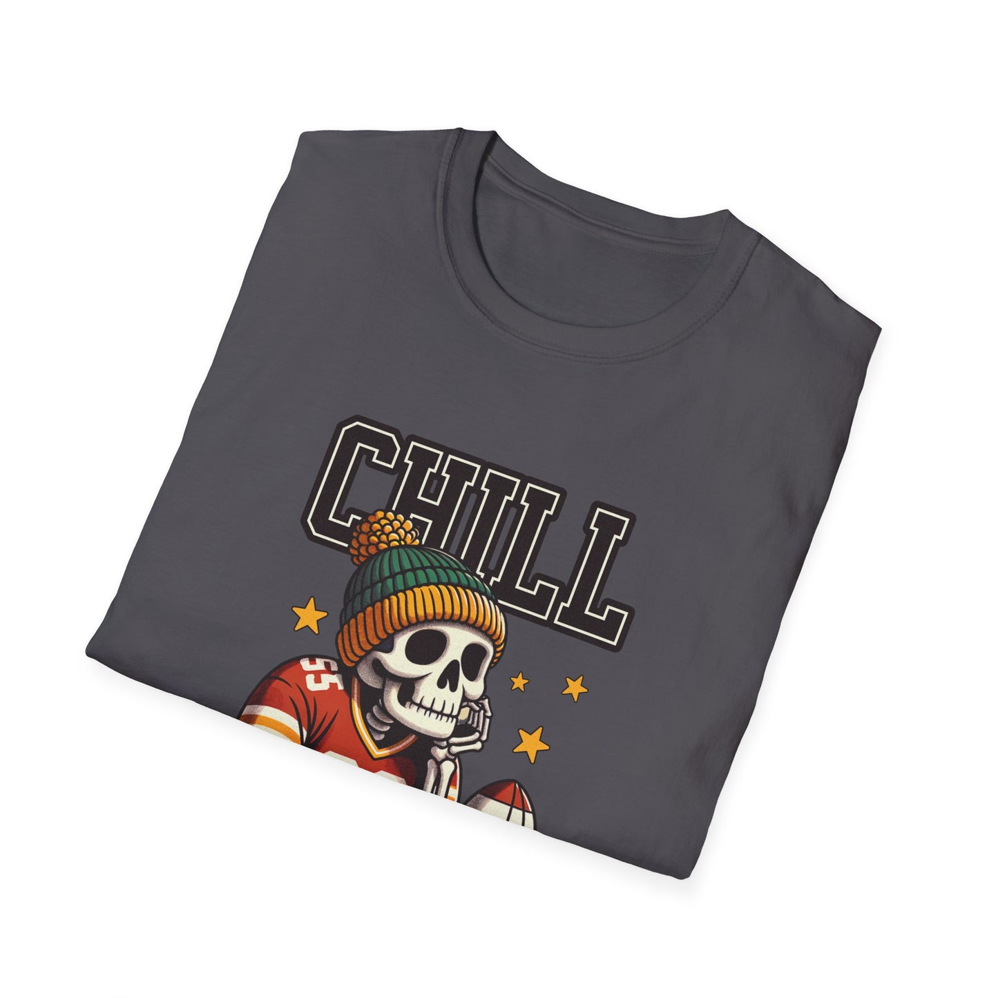 Coffee, Chill & Game Day Football Season T-Shirt