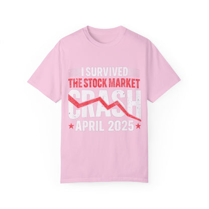 I Survived the Stock Market Crash April 2025 T-shirt