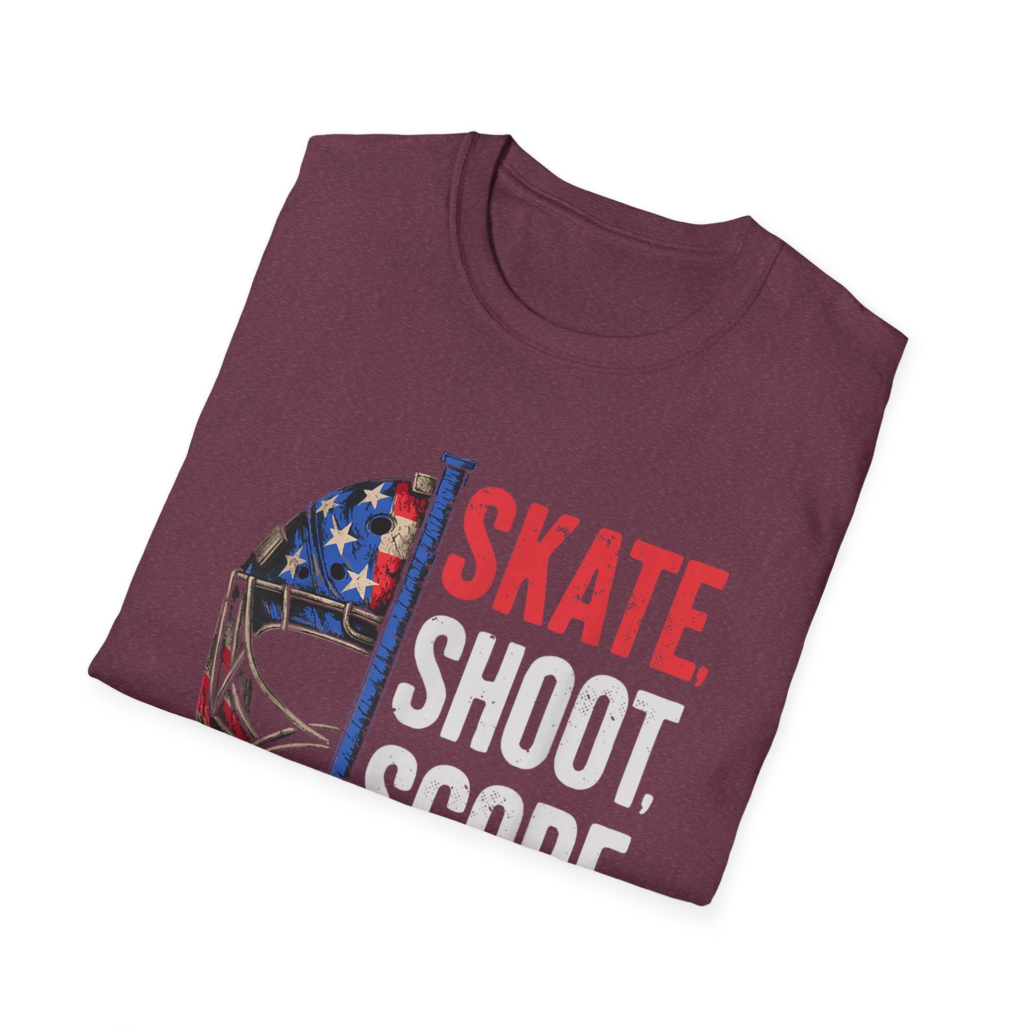 USA Hockey Skate Shoot Score Hockey T-Shirt