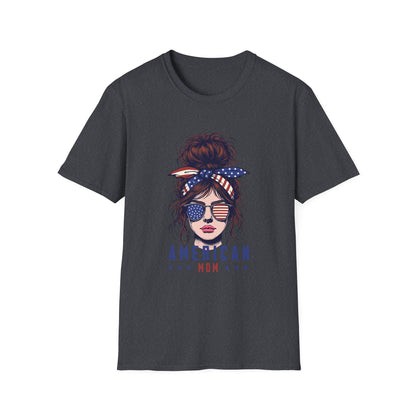 4th of July Gifts for Mothers American Mom T-shirt