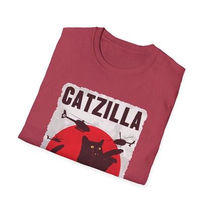 Catzilla Pop Culture Godzilla T-Shirt