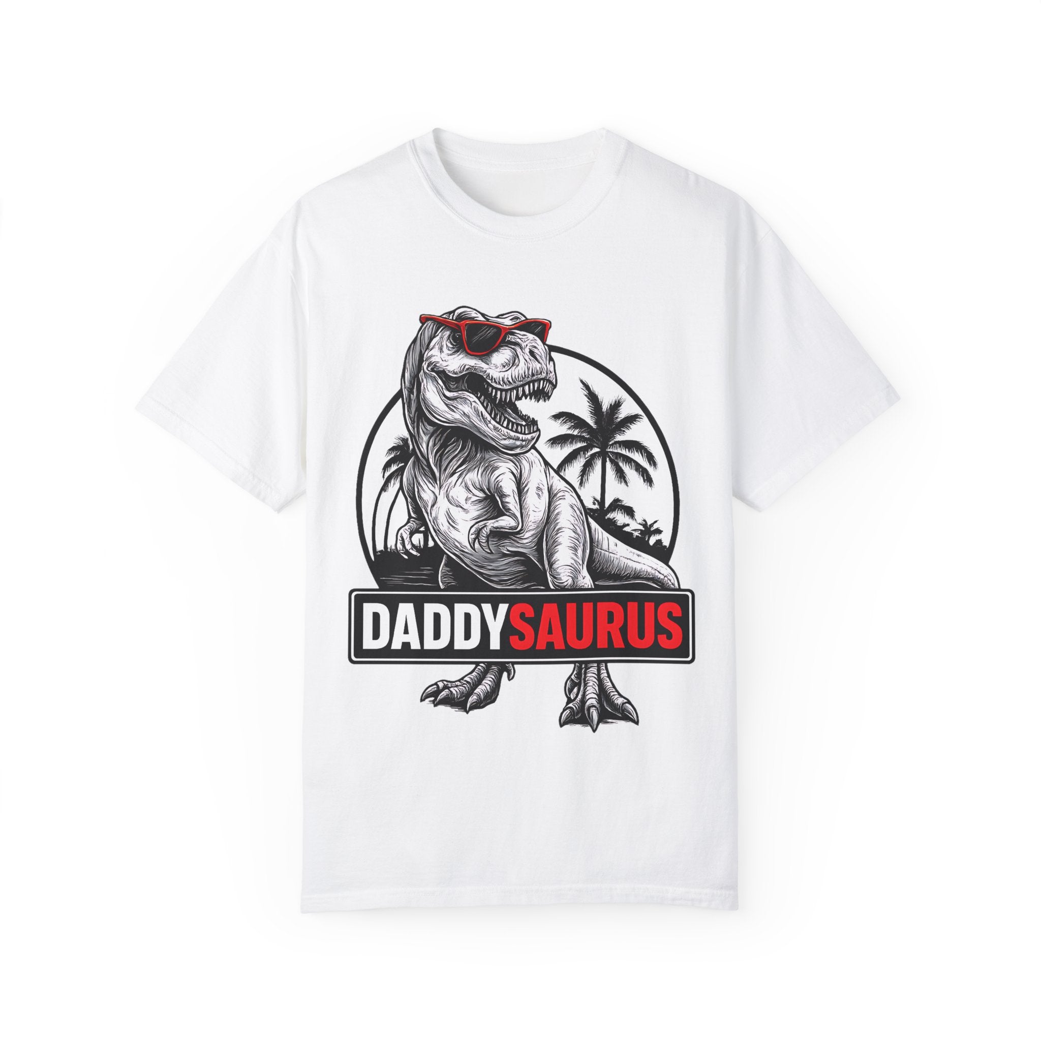 Daddy Saurus – Father’s Day T-Rex Dino T-shirt
