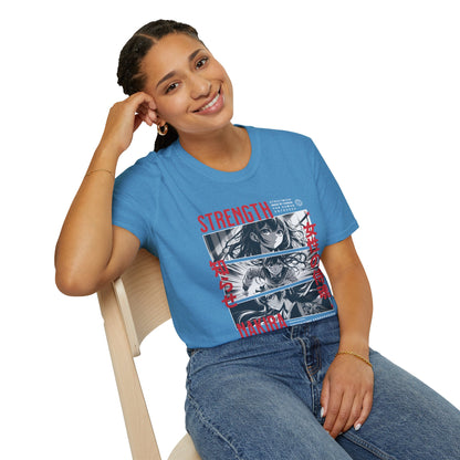 Nakira Strength Anime Girl T-Shirt