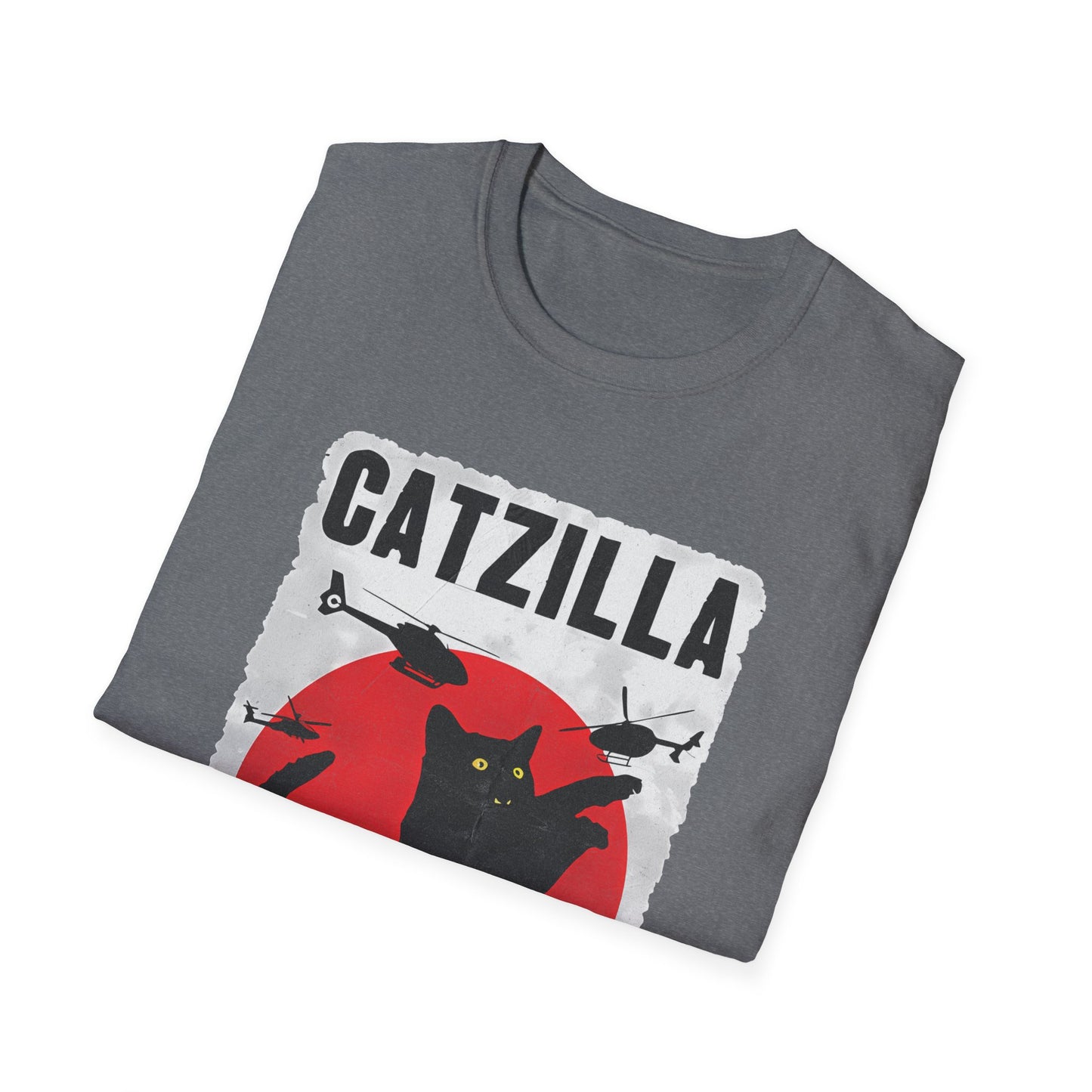 Catzilla Pop Culture Godzilla T-Shirt