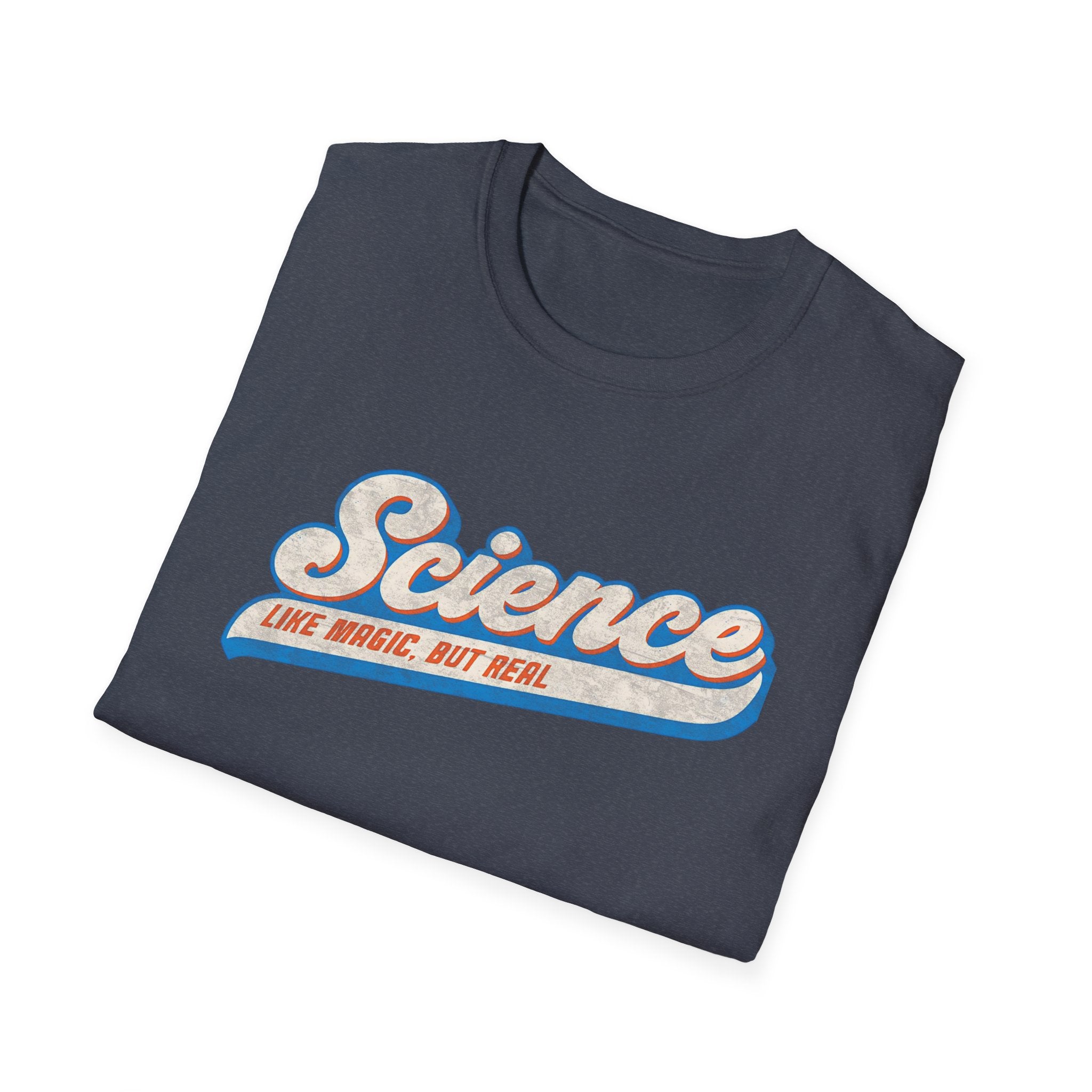 Funny Retro Science Like Magic but Real Vintage Science T-Shirt