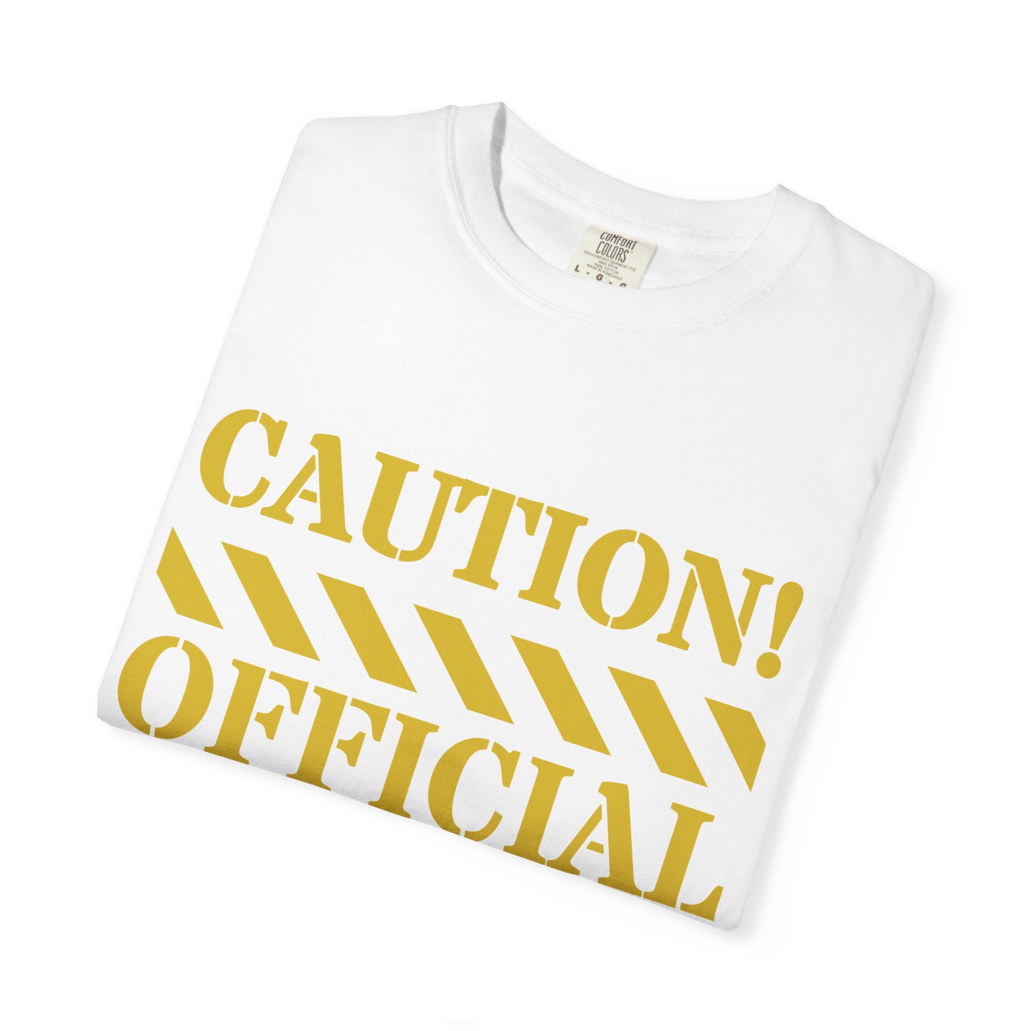 Caution! Official Teenager T-Shirt — 'May Contain Attitude' Youth Graphic Tee