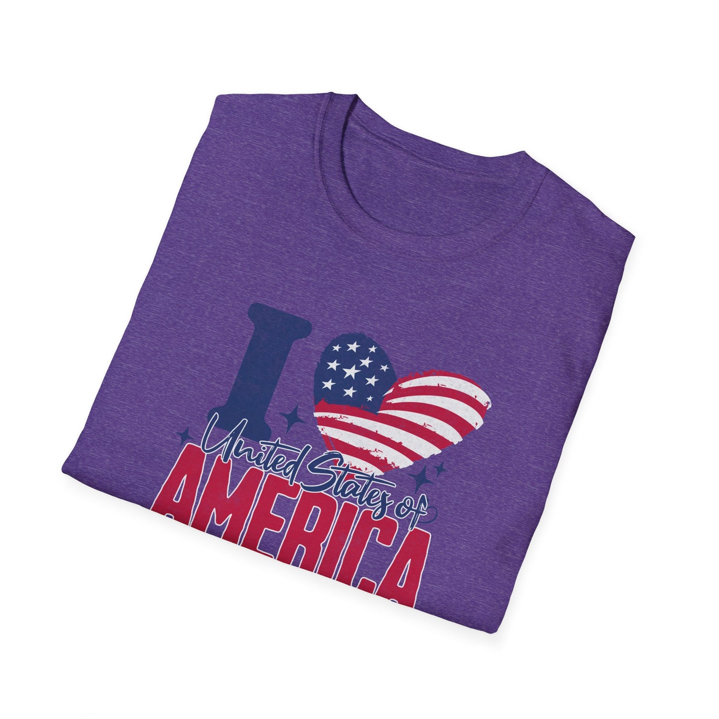 I Love United States of America 4th of July T-Shirt
