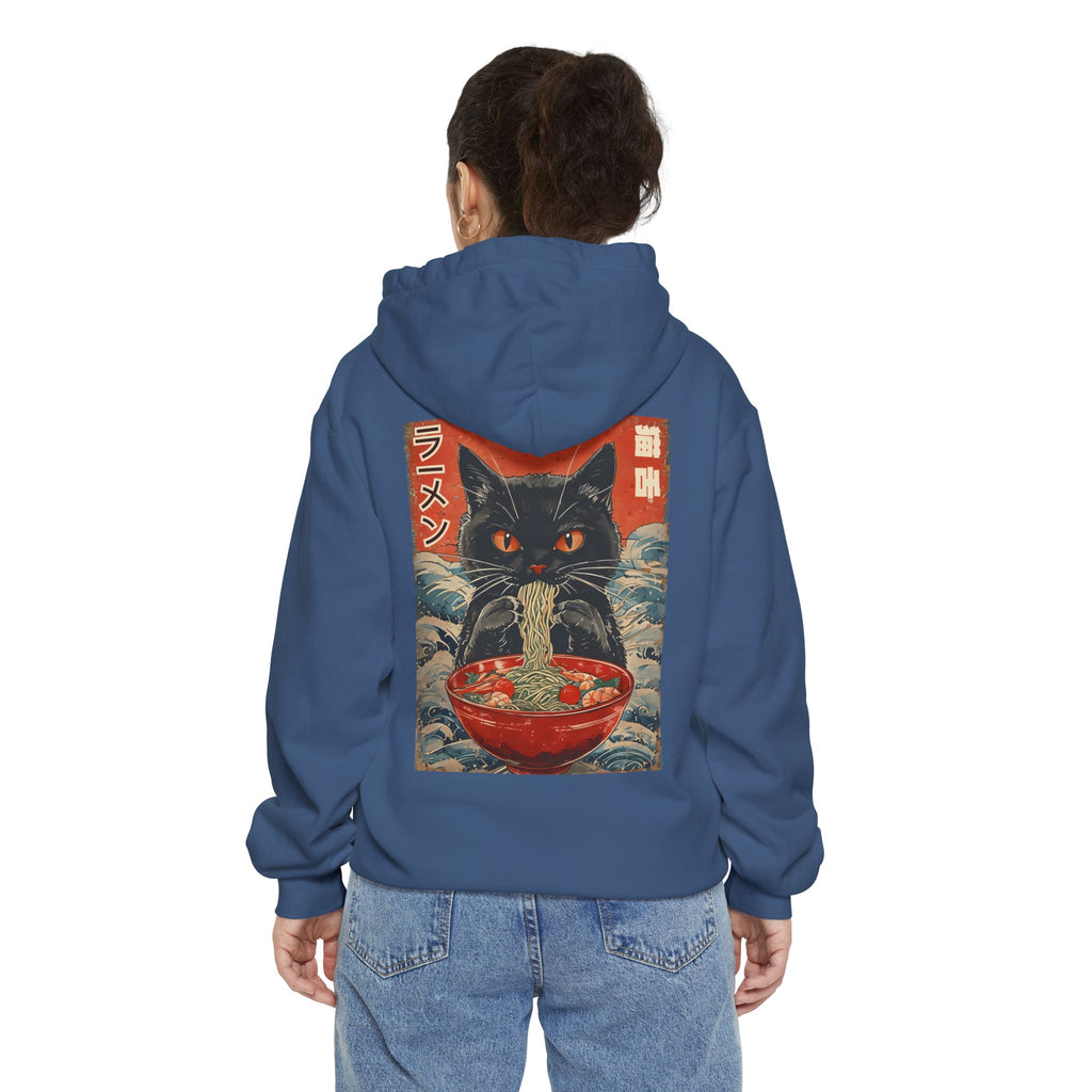 Ramen & Relax – Cat Japanese Culture Hoodie