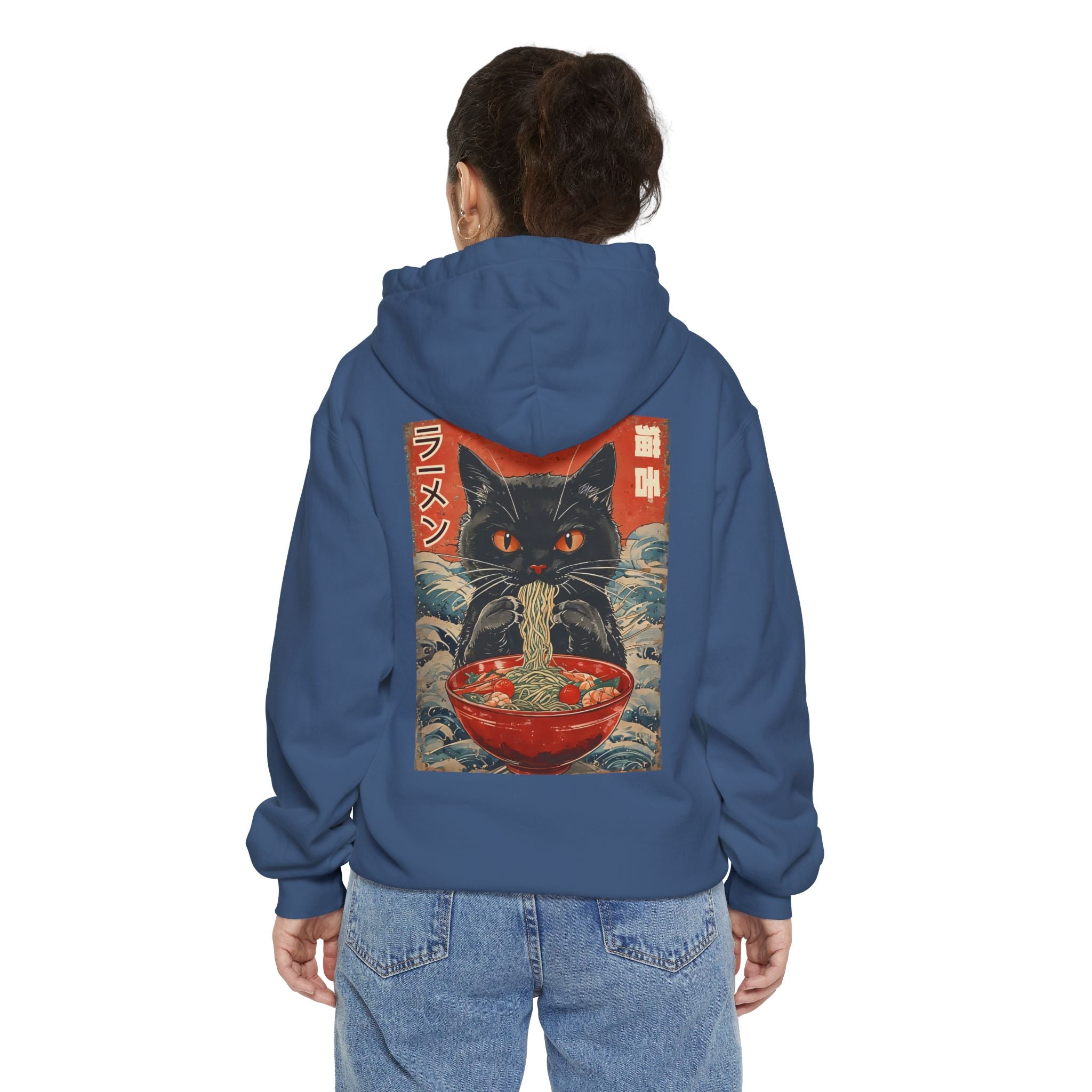 Ramen & Relax – Cat Japanese Culture Hoodie
