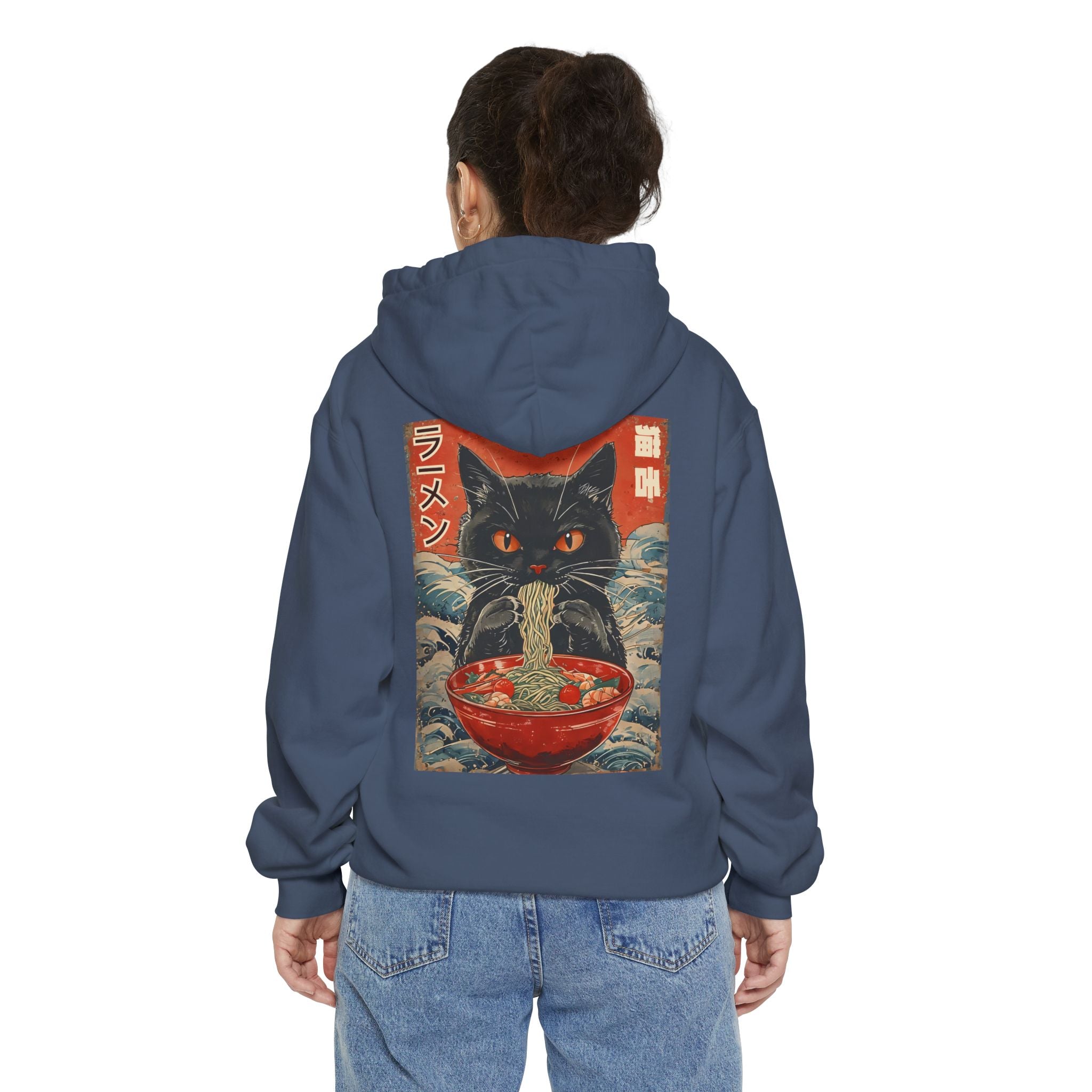 Ramen & Relax – Cat Japanese Culture Hoodie