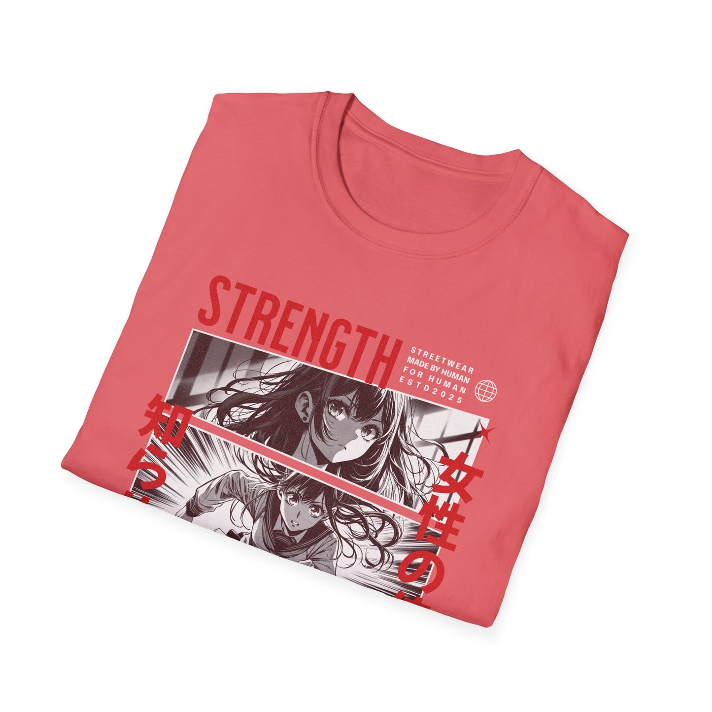Nakira Strength Anime Girl T-Shirt