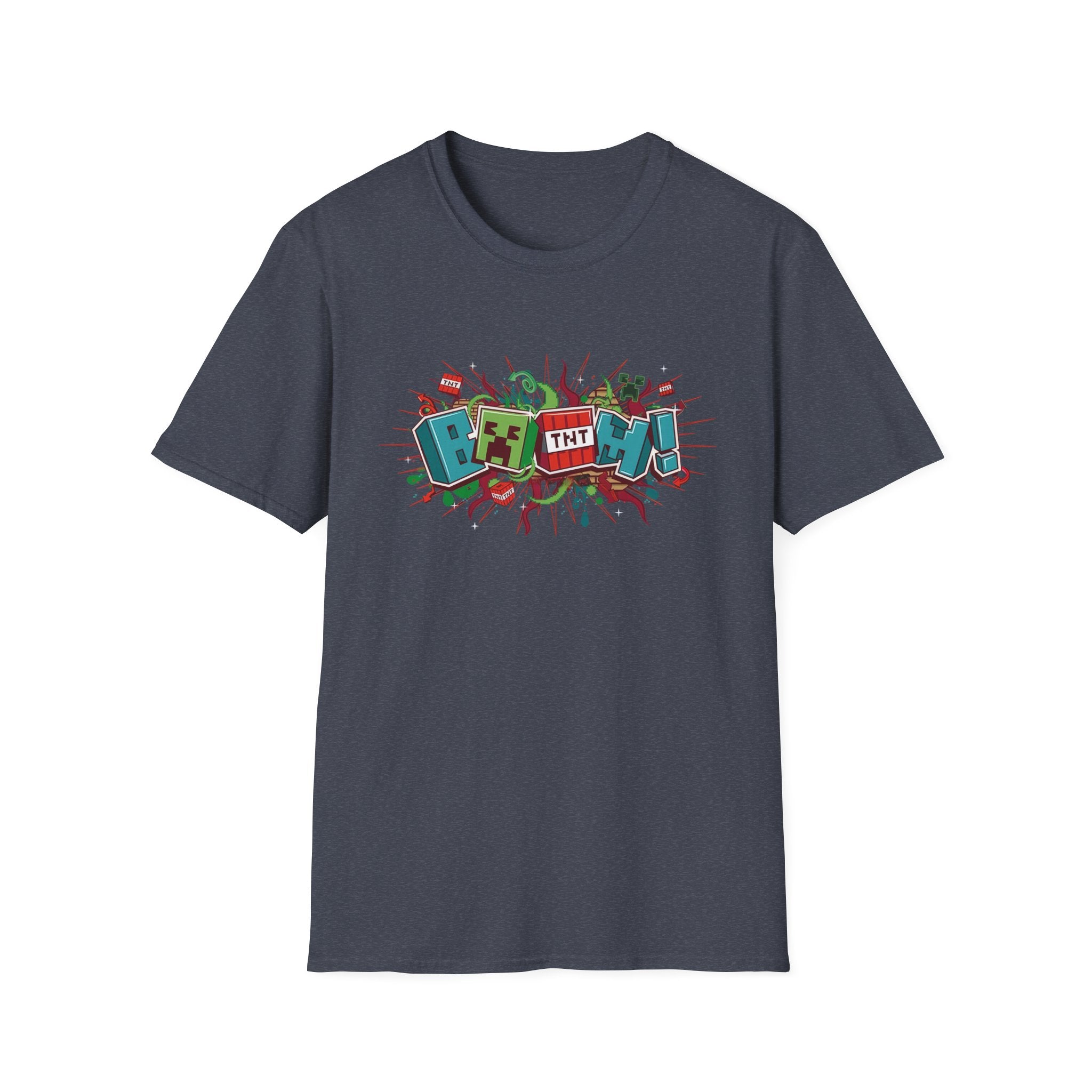 Funny Mining Gamer Pixel Boom Gaming Miner T-Shirt