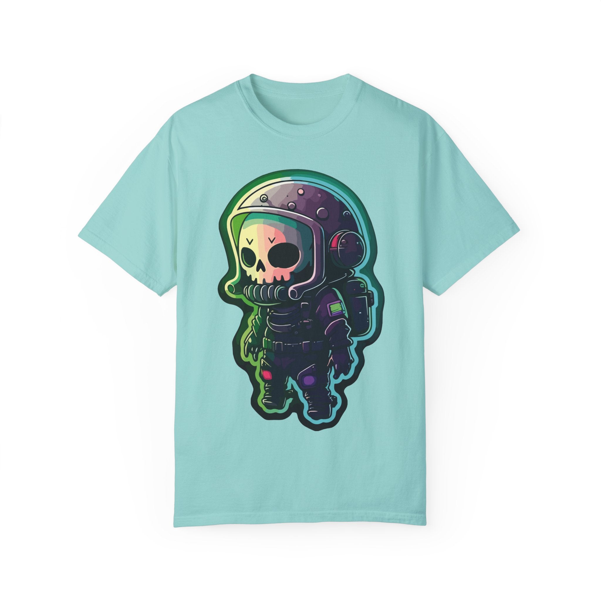 Funny Grim Reaper Astronaut Streetwear T-shirt
